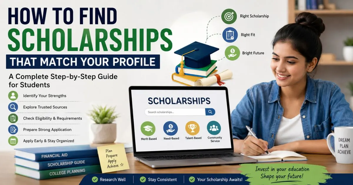 find scholarships that match your profile