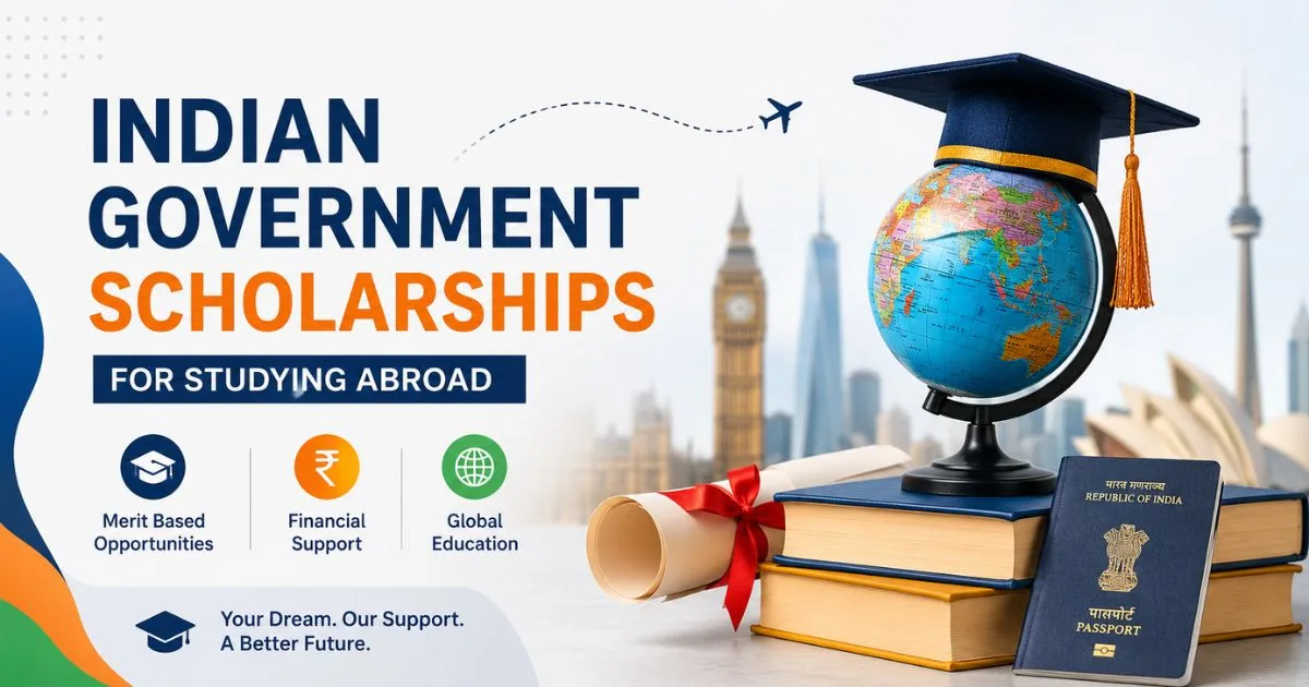 indian government scholarships for studying abroad