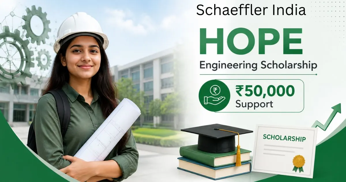 Schaeffler India HOPE Engineering Scholarship 2026 Guide