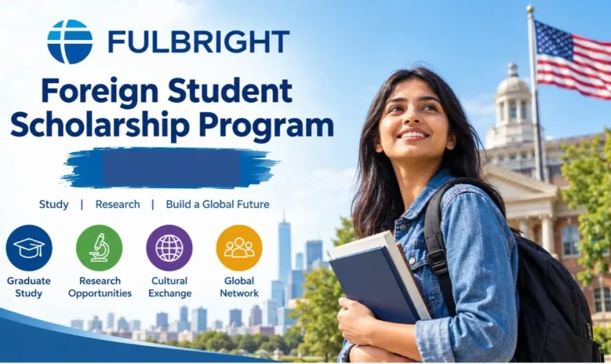 Fulbright Foreign Student Scholarship Program 2027-28: Eligibility, Benefits, Application Process and Deadline