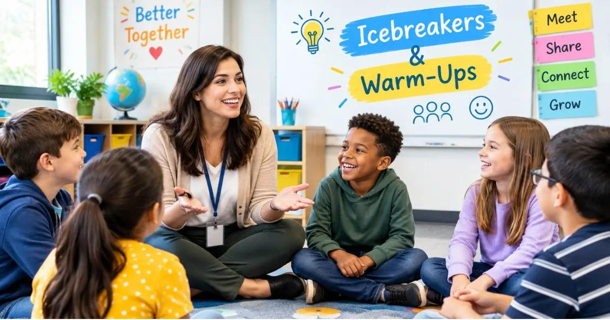 Quick Icebreakers & Classroom Warm-Ups Activities